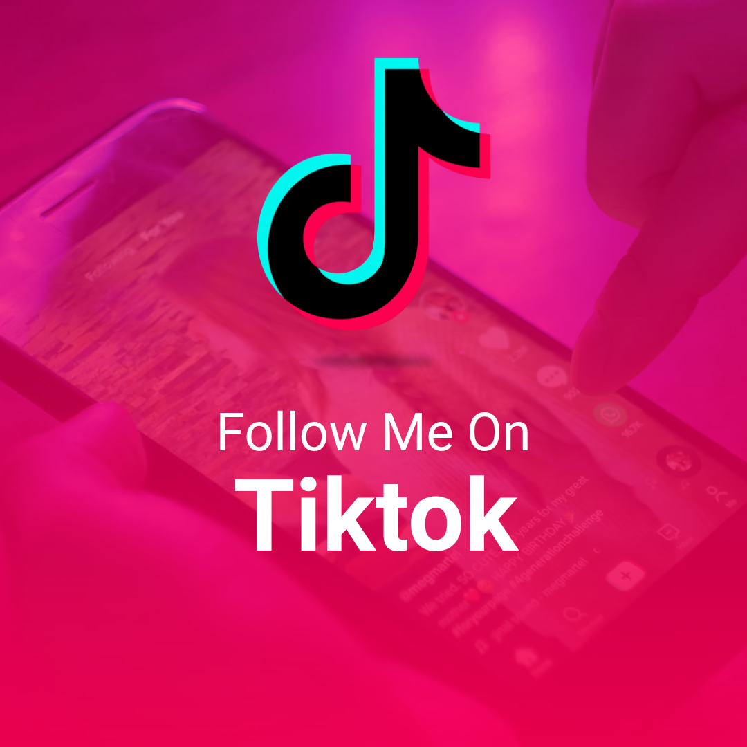 Follow Me on tiktok social media post (1)